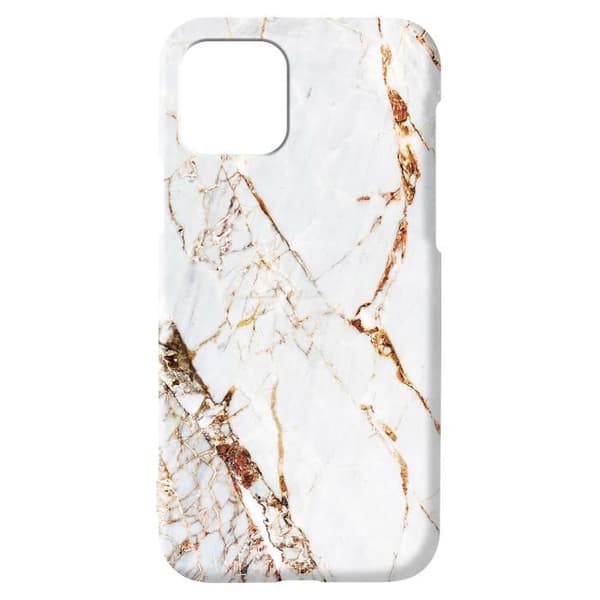 Coque iPhone 11 Pro Carrara Gold Rigid Design Enkel Ideel til Sverige