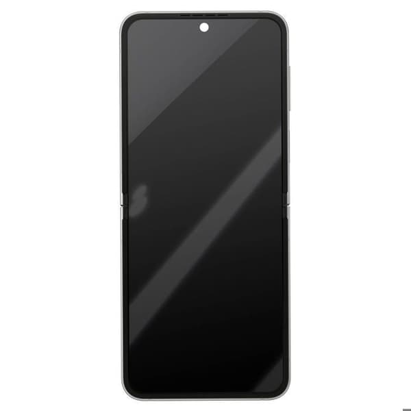 Fuldskærm til Samsung Galaxy Z Flip 6 LTPO AMOLED Panel med Samsung Grå Ramme Grå