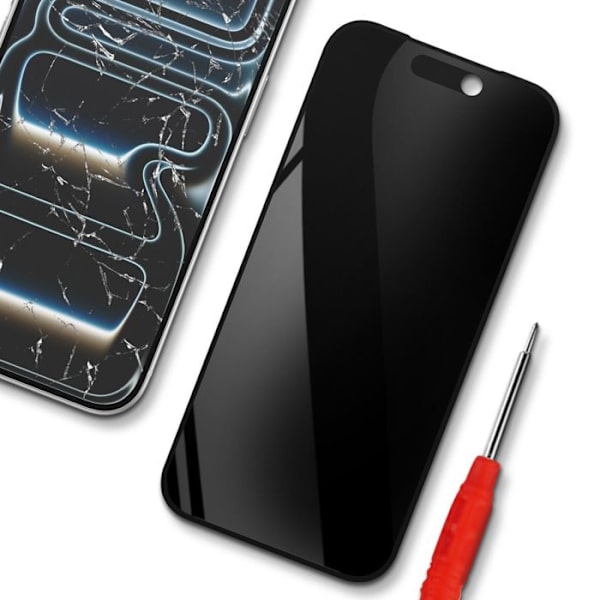 Erstatnings Hard OLED Fuldskærm til iPhone 17 Pro Sort Svart