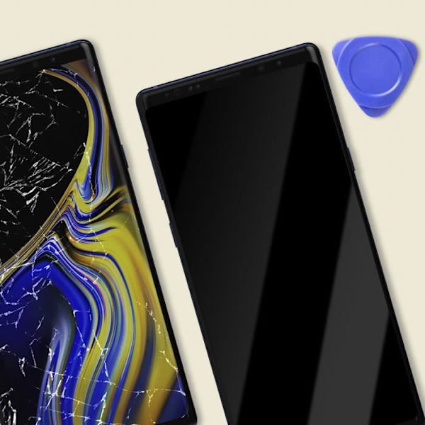 Kokonais-LCD-näyttö Samsung Galaxy Note 9:lle - RELIFE - Syvänsininen - Kosketusnäyttö ja runko Blå