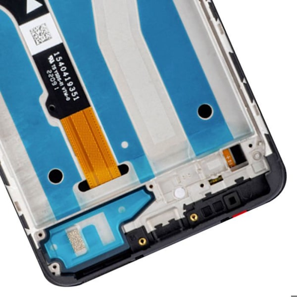 Alkuperäinen Motorola G60s LCD-näyttö + kosketuslasi (kehyksellä) Motorola vaaleanharmaa Grå