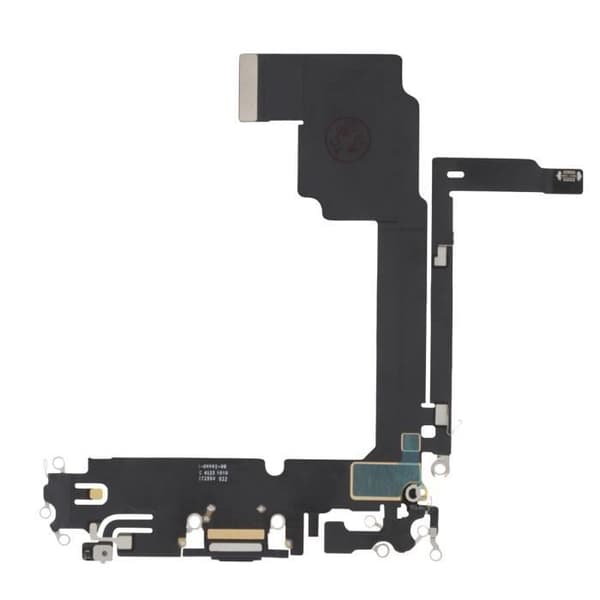 Ladekonnektor - AVIZAR - iPhone 15 Pro Max - USB C - Kongeblå Titan - Mikrofon Blå