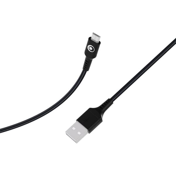 Ladnings- og datakabel - BIGBEN CONNECTED - USB-A til micro-USB - 1.2m - 10.5W - Sort Svart