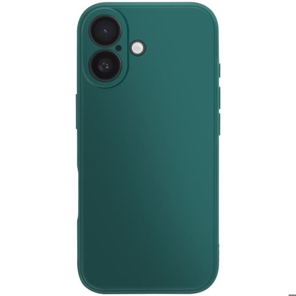 Siliconfodral för iPhone 17 i Mörkgrön Ultra Resistenta Grön