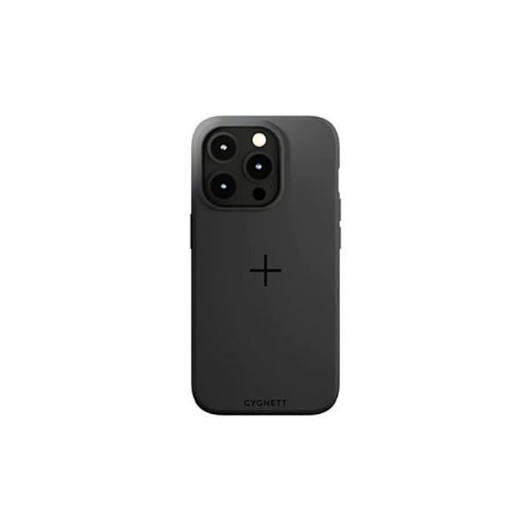 Coque - CYGNETT - MagShield - Kompatibel med MagSafe - TPU - iPhone 15 Pro - Sort Svart