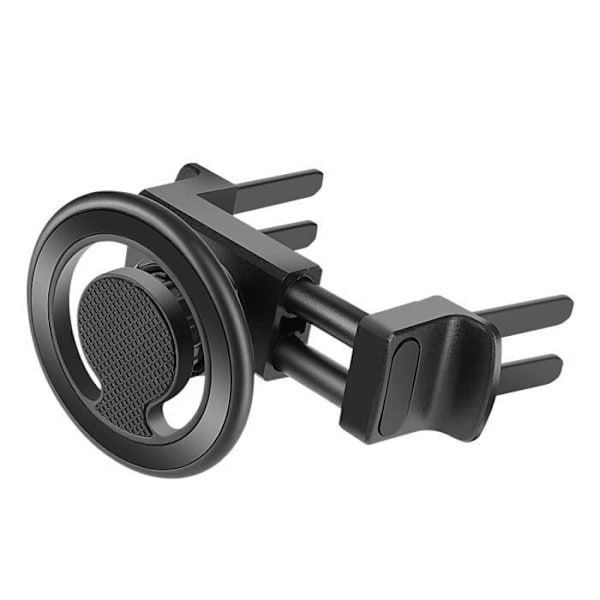 Stödhållare Bil - LINQ - MagSafe - Universell Kompatibel - Rund Luftgaller - 2 Metallelement Svart