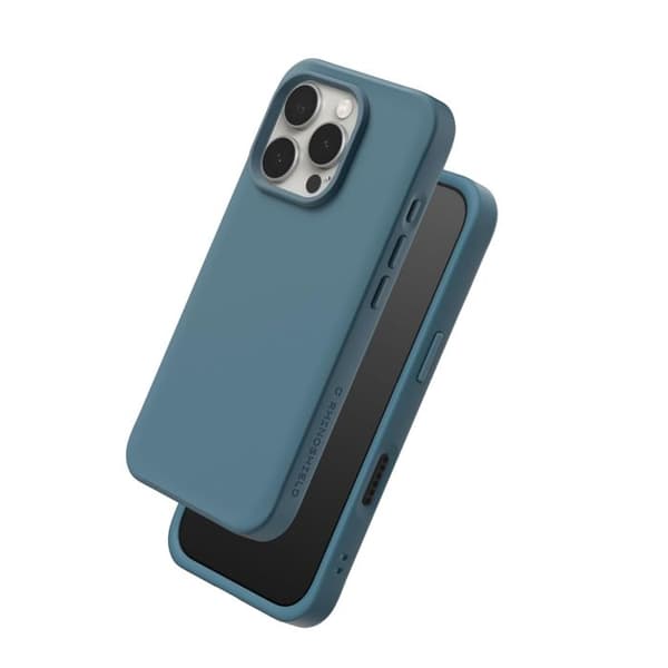Cover til iPhone 16 Pro Max Model SolidX RHINOSHIELD Stødabsorberende kompatibel med trådløs opladning Mørkeblå