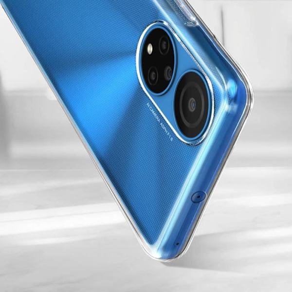 Honor X7 suojakotelo - MyWay - Pehmeä geelisilikoni - läpinäkyvä Transparent