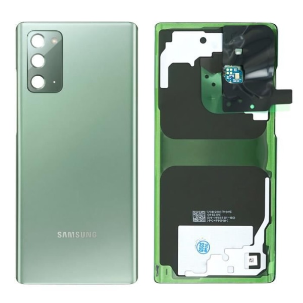 Originalt Samsung Galaxy Note 20 battericover Mystic Green