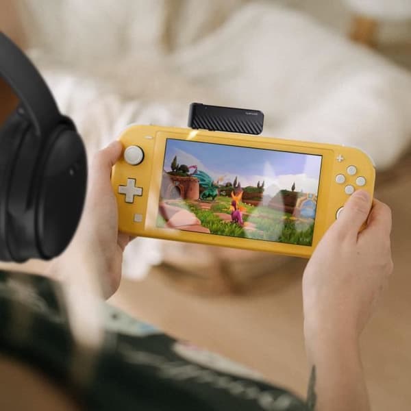 Bluetooth ljudsändare - 4Smarts - Dubbel Jack 3.5mm - Flygplansläge - Bluetooth 5.1 - Kompakt