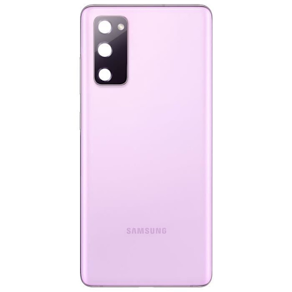 Cache Batteri - Samsung - Galaxy S20 FE - Lilla - Forenklet installation - Kameraskæringer Lila