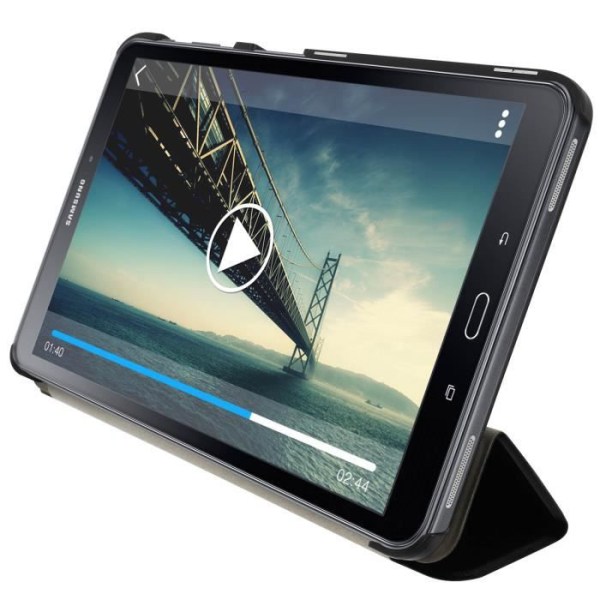 Svart multipositionsfodral till Samsung Galaxy Tab A 10.1 (2016) - Stödfunktion