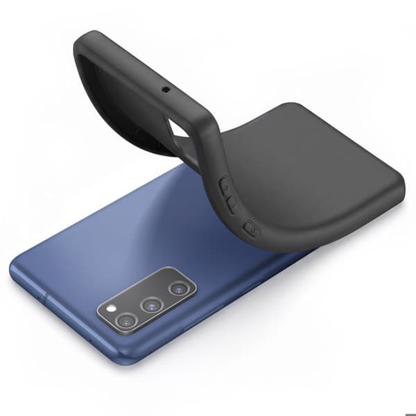 Silicone Cover til Samsung Galaxy S20 FE - Mayaxess Sort Mayaxess Sort Svart