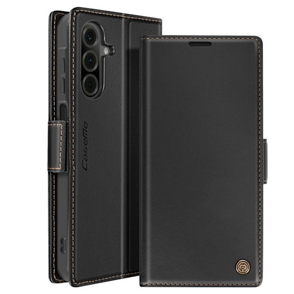Etui til Samsung Galaxy A26 Pung Anti-RFID Sort Svart