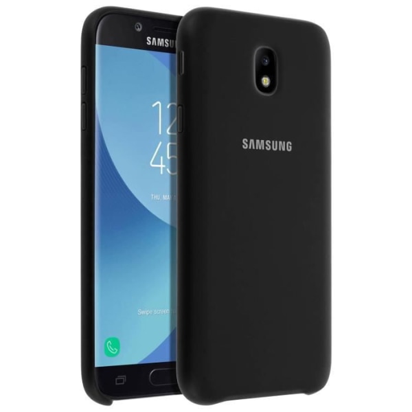 Samsung J7 2017 kaksoissuojakotelo - musta Svart