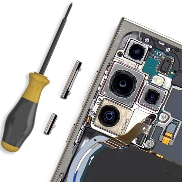Virta- ja äänenvoimakkuuspainike Samsung Galaxy S24 Ultra Violetille
