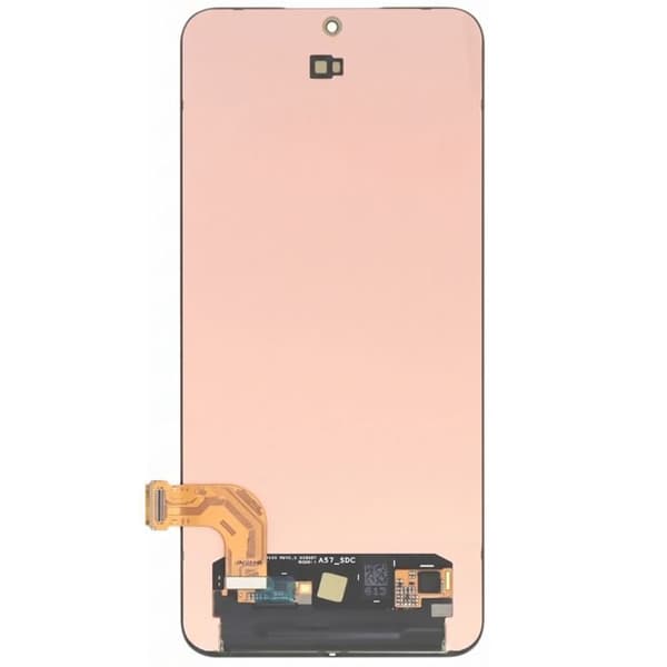 LCD-skærmblok til Samsung Galaxy A57 5G, berøringsglas og TFT-panel i sort Svart