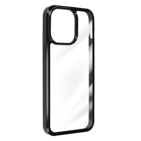 Cover til iPhone 15 Pro Max Rigid Soft Contour Stødsikker solid ramme Sort Svart