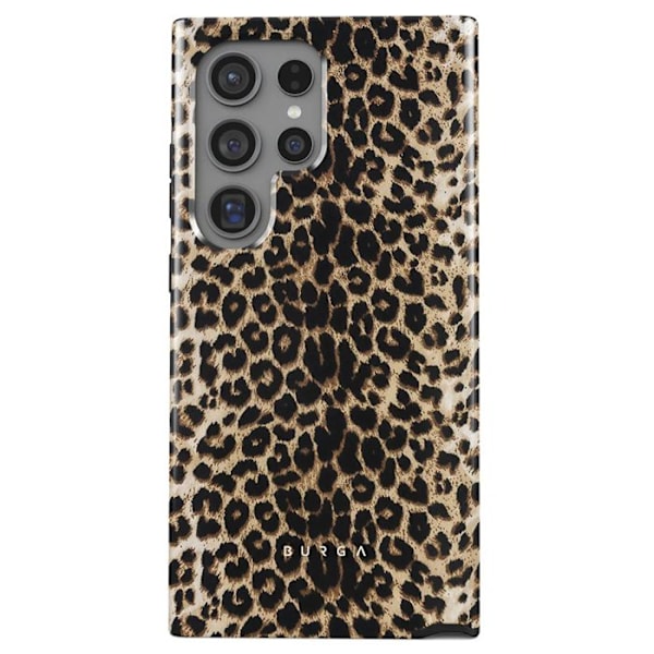 Coque til Samsung Galaxy S24 Ultra Elegant Design Player Burga Brun kastanj
