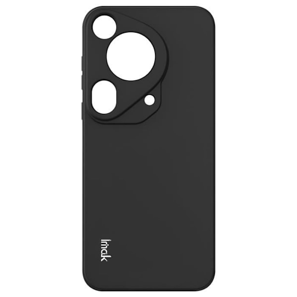Silikonetui til Huawei Pura 70 Ultra Soft Touch beskyttet kamera iMak Sort Svart