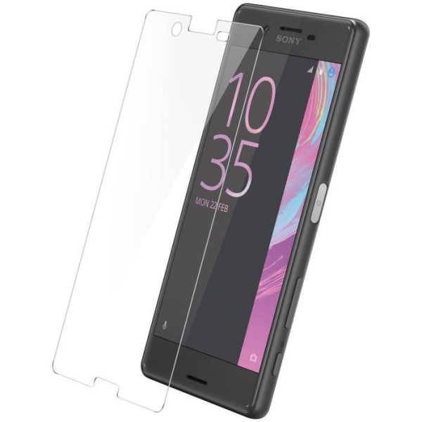 Sony Xperia X skärmskydd i härdat glas - hårt skärmskydd Transparent