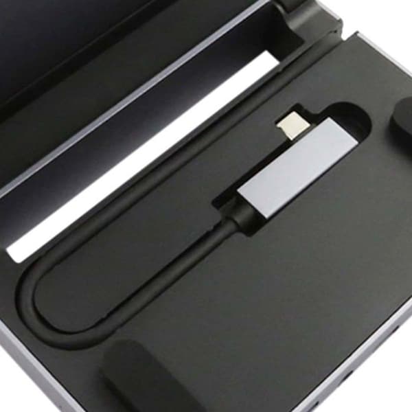 USB-C dockingstation - AVIZAR - Lapo - HDMI - RJ45 - Kompakt og Foldbar