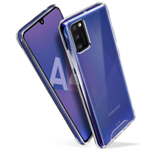 Coque - AVIZAR - Samsung Galaxy A41 - Stødabsorberende - Transparent - Glas Transparent