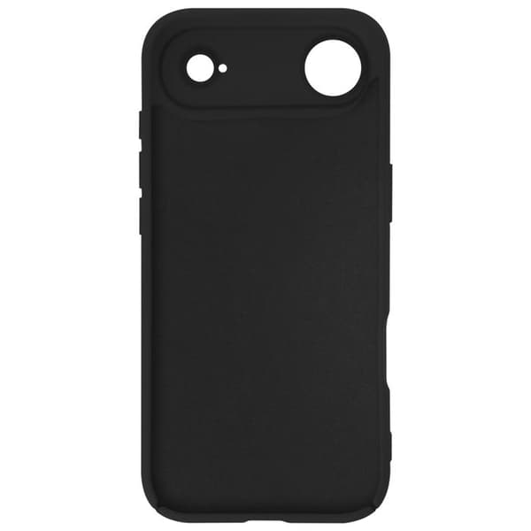 Cover - ADVISE - iPhone Air - Soft-Touch - Semi-rigid silicone - Sort Svart