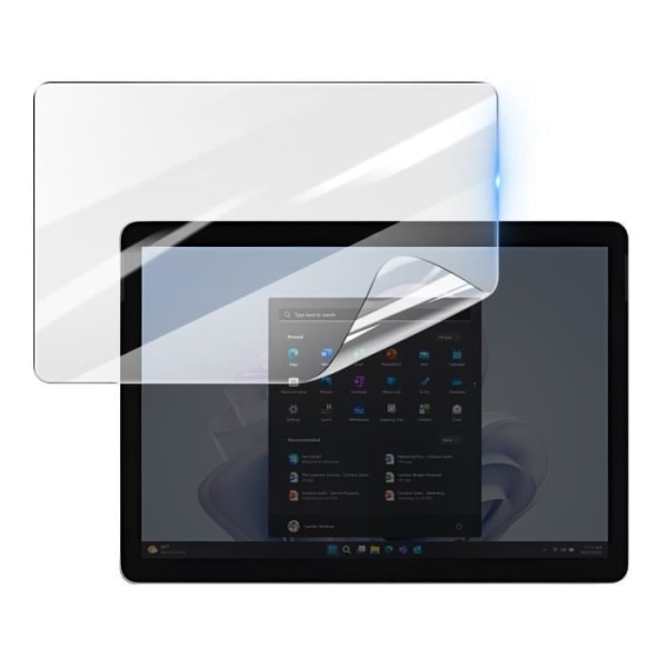 Skärmskydd för Microsoft Surface Go 4 i 3mk Transparent Stötsäker Hydrogel