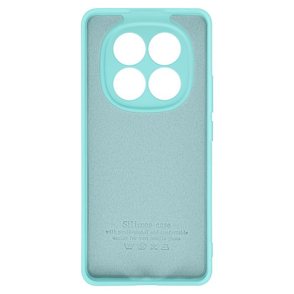 Coque - Redmi Note 14 Pro och 14 Pro Plus - Semi-styv - Stötsäker skydd - Soft-touch Turkos Blå