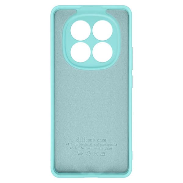 Coque - Redmi Note 14 Pro og 14 Pro Plus - Semi-hård - Stødbeskyttelse - Soft-touch Turkis Blå