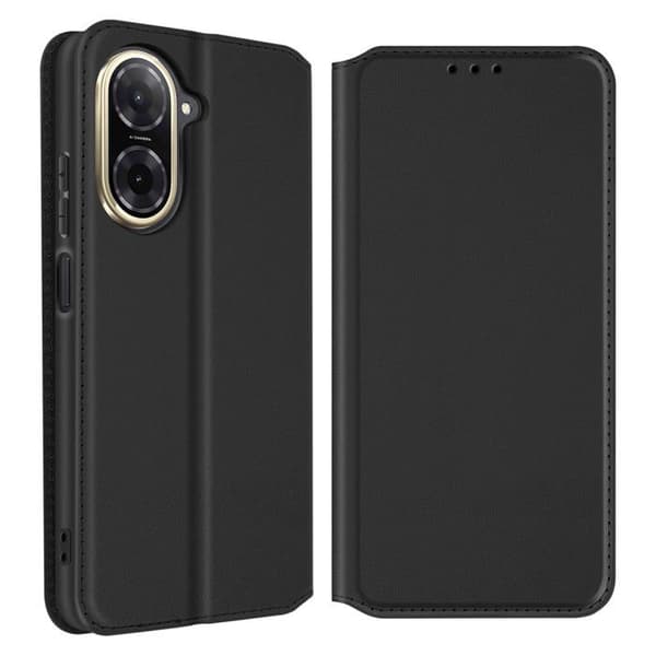 Smartphone-etui - Xiaomi - Redmi A5 - Sort - Magnetisk klap - Video støtte Svart