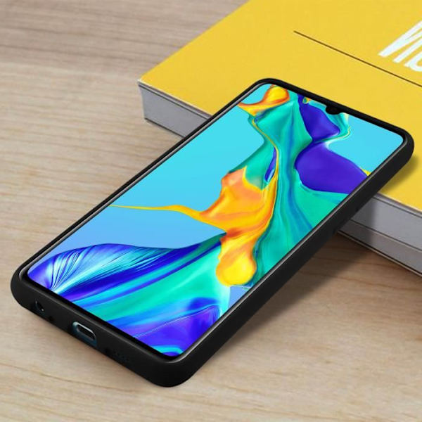 Coque - HUAWEI - P30 - Puolijäykkä - Magneettijärjestelmä - Musta Svart