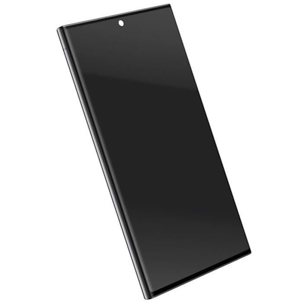 Soft OLED-skärm för Samsung S23 Ultra - AVIZAR - Taktisk Glas - Svart Chassi Svart