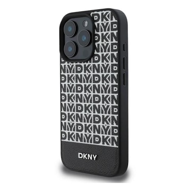 Skyddsskal för iPhone 16 Pro Max med MagSafe-nED-bana DKNY Svart Svart