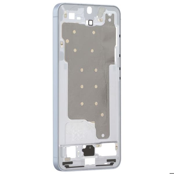 Central Chassis - SAMSUNG - Galaxy S25 - Original - Holdbar - Lys blå Blå