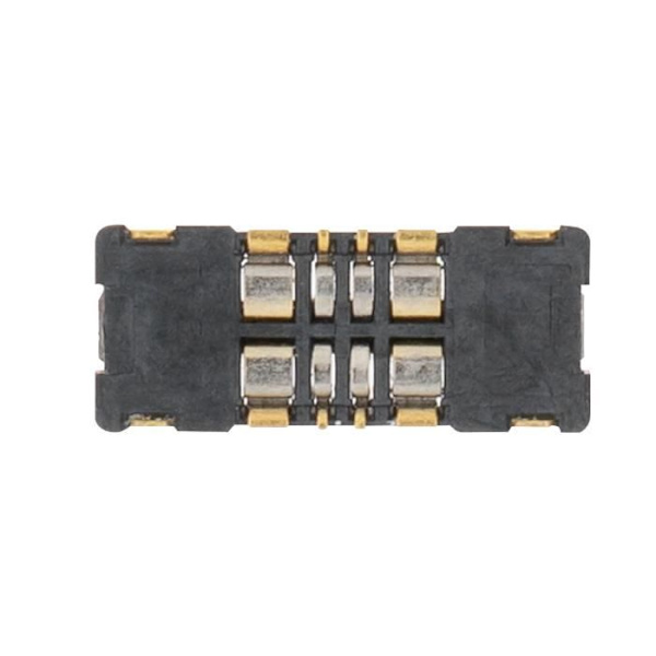 FPC-connector - AVIZAR - iPhone XS/XS Max - Volumen og Qi-opladning - Sort - 10g Svart
