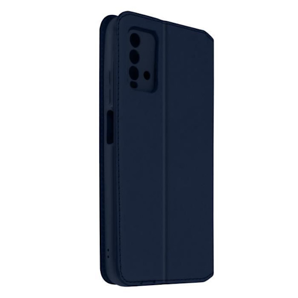 Housu - Xiaomi - Redmi 9T - Folio-lompakko - Yönsininen - Tukifunktio Midnattsblå