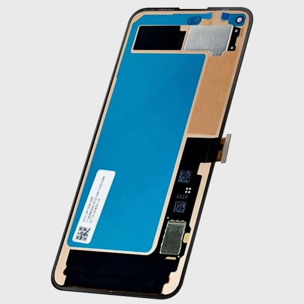 LCD-skærm - AVIZAR - Google Pixel 5 - Hærdet Glas Touchscreen - Sort - Nem installation Svart