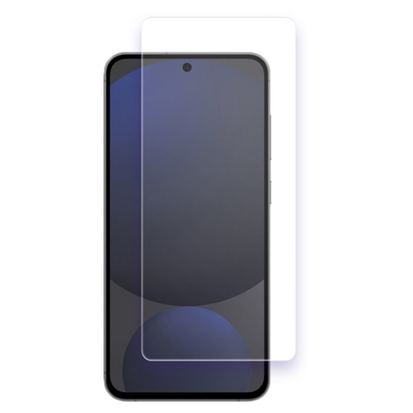Skyddspaket för Galaxy S24 FE TPU-skal och 7H härdat glas Moxie Transparent Vit