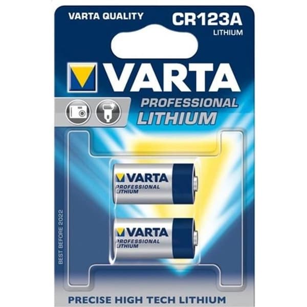 CR123A litiumbatterier