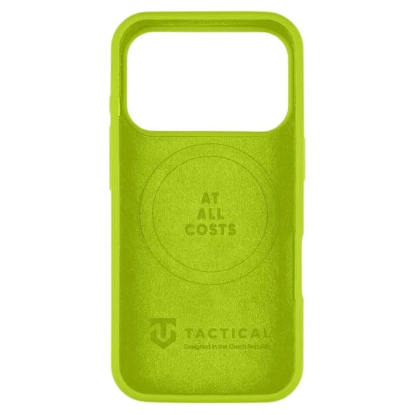 MagSafe-cover til iPhone 17 Pro i silikone, Velvet Smoothie Tactical Grøn Grön
