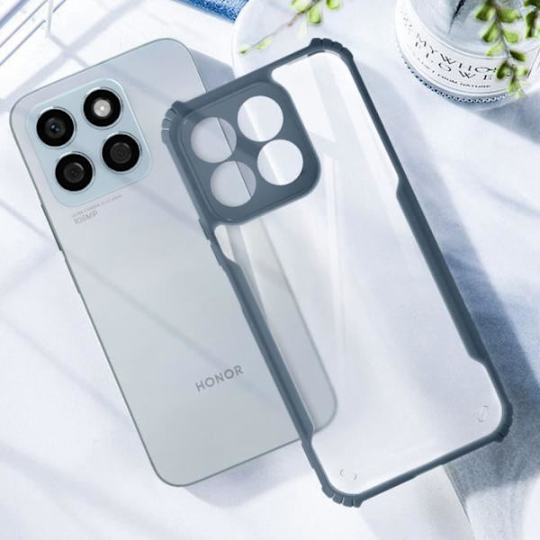 AVIZAR Fodral för Honor X8b - Stötsäker silikon - Förstärkta hörn - Blå Blå