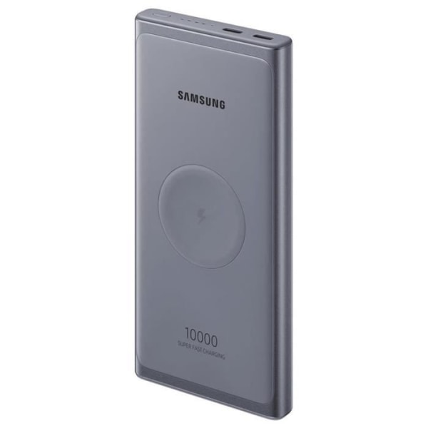 Powerbank Samsung 10 000 mAh QI Charge + 2x USB-C EB-U3300XJEGEU Original Grå
