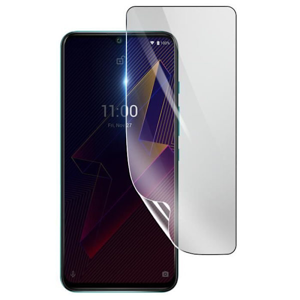 Suojakalvo - 3MK - Wiko Power U20 - Iskunkestävä hydrogeeli - Läpinäkyvä - Naarmuuntumaton Transparent