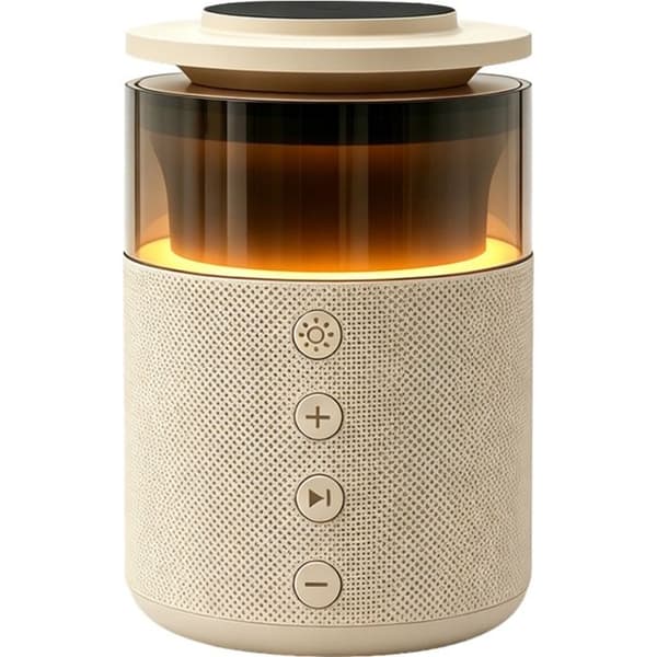 Bluetooth-kaiutin ja MagSafe 15W langaton latausasema FORCE PLAY Beige beige