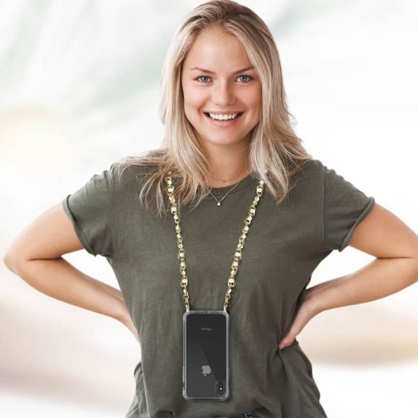 Skyddsskal - Apple - iPhone X och XS - Transparent - Anpassningsbar - Silikon gel Transparent