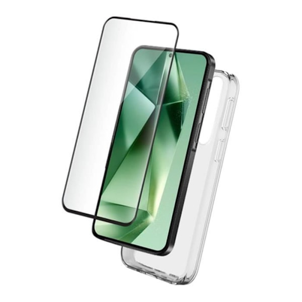 Pack tillbehör - BIGBEN - Samsung Galaxy S24 FE - Flexibel skal - Förstärkt skydd - Transparent Transparent