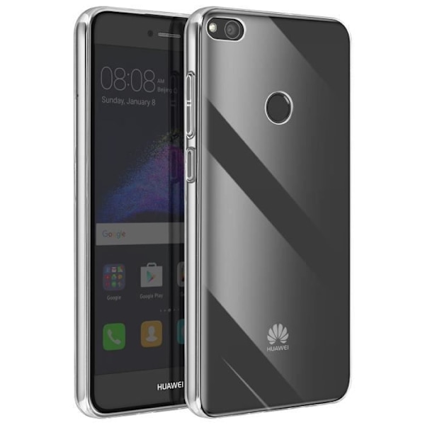 Cover til Huawei P8 Lite 2017 og 8 Lite Silikone Blød Tynd Let Gennemsigtig Transparent