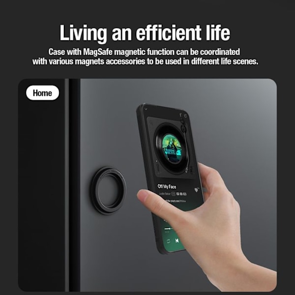 Samsung Galaxy S24 Kova Magneettinen CamShield PRO Nillkin Musta Svart